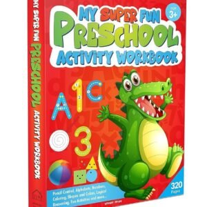 My Super Fun Preschool Activity Workbook for Children